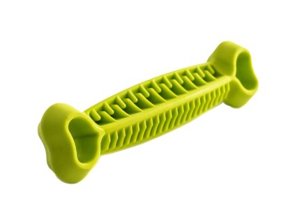 Fiboo Dental Hračka pro psy na čištění zubů Green