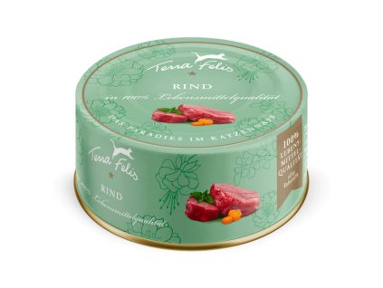 Terra Felis Konzerva pro kočky Hovězí 80 g
