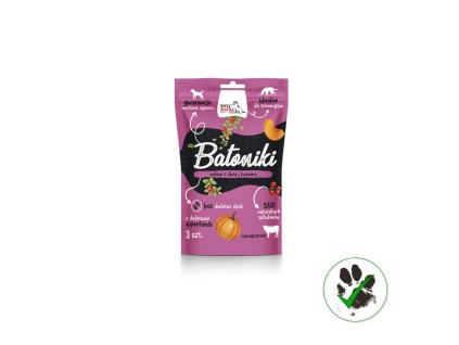 syta micha hovezi tycinky pro psy s dyni a brusinkous