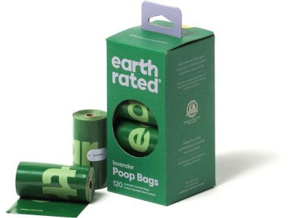 Earth Rated Eko sáčky na exkrementy levandule