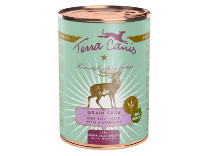 Terra Canis Grain free Přírodní konzerva pro psy zvěřina