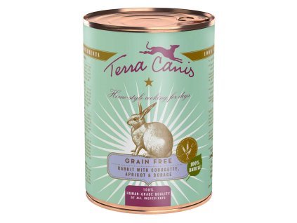 Terra Canis Grain free Přírodní konzerva pro psy králík