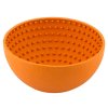 LickiMat Lízací miska Wobble oranžová