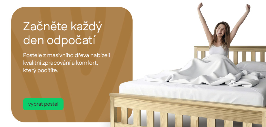 Postele z masivu