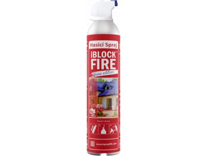 Nejlepší hasicí přístroj - sprej - pro domácnost iBlock Fire Home edition