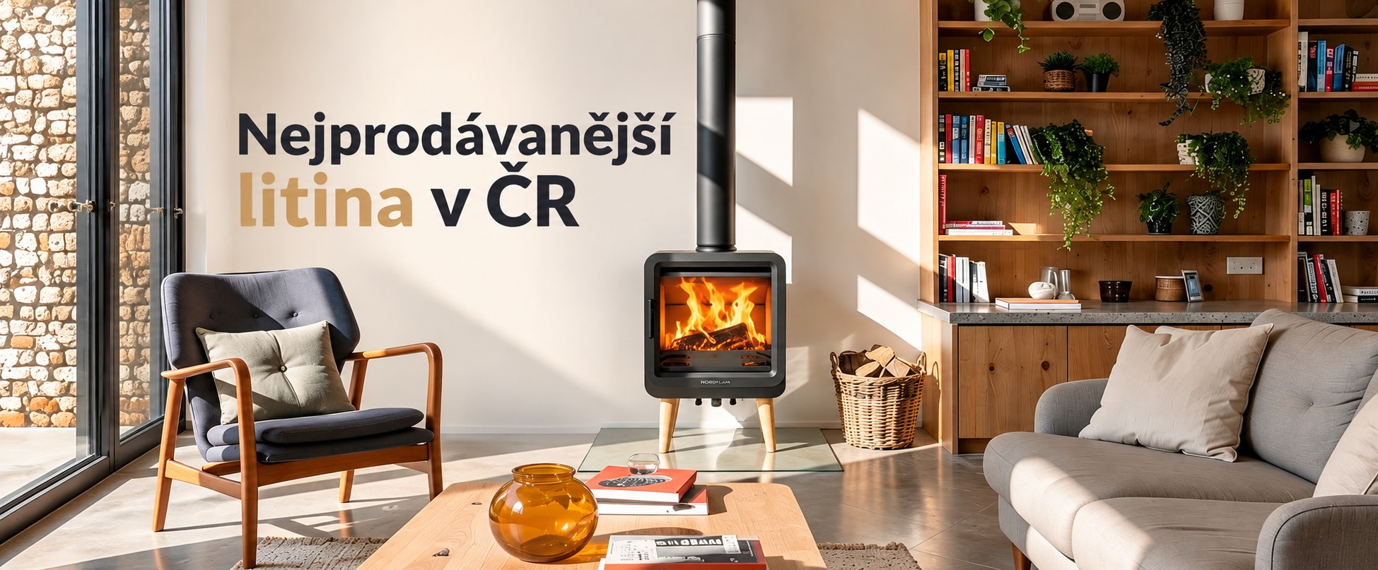 Jak vybrat krbová kamna a krbovou vložku NORDflam