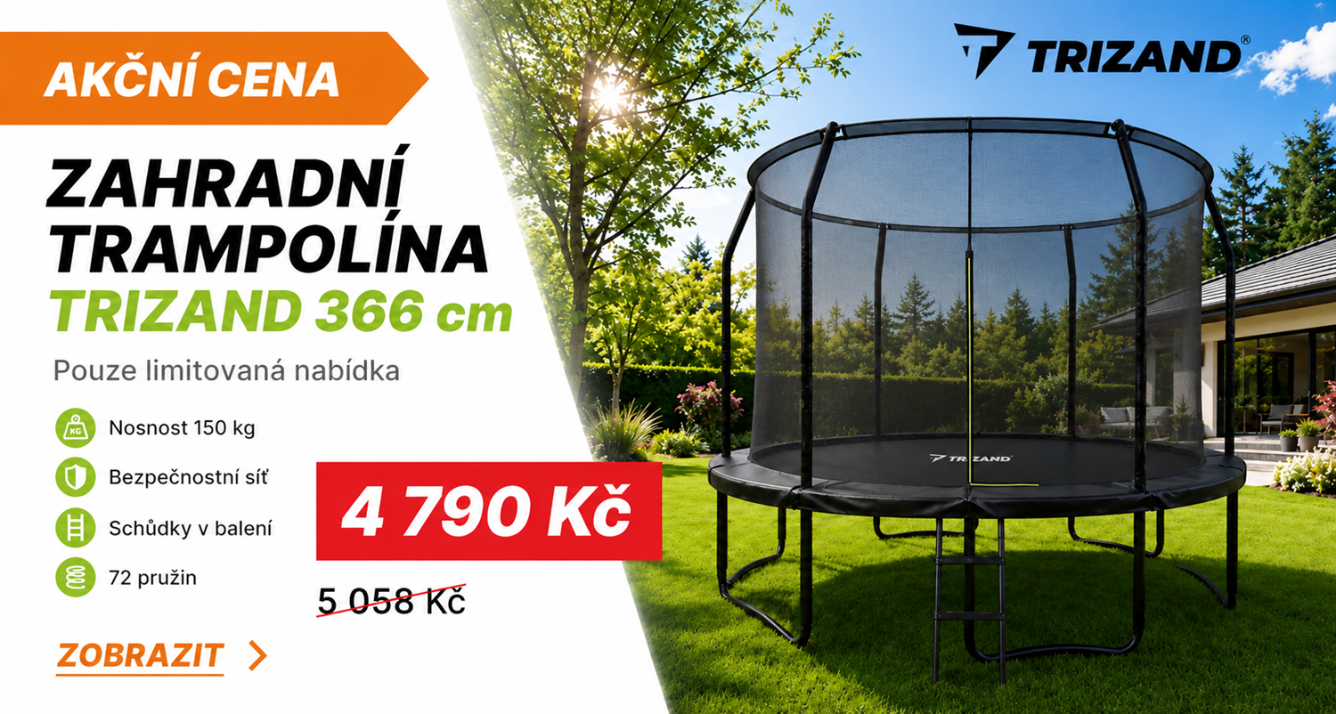 Zahradní trampolína 366 cm