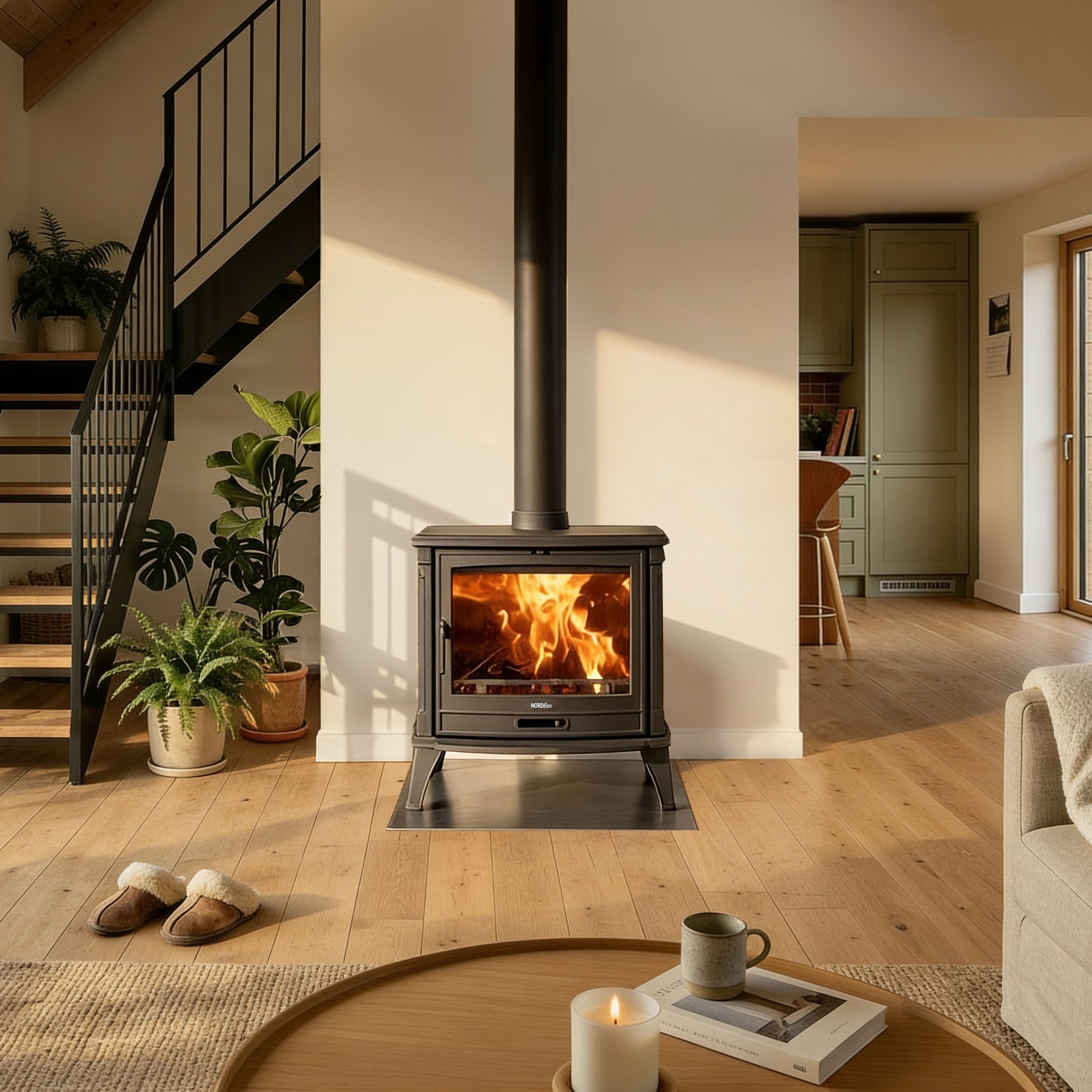 Krbová kamna Nordflam