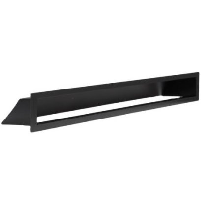 Nordflam krbová mřížka AERO 78x9cm - černá