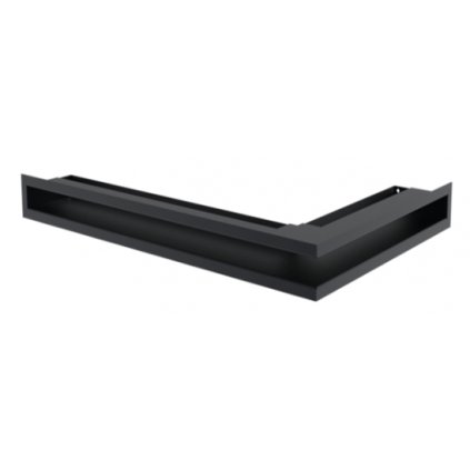 Nordflam krbová mřížka AERO pravá 58x38x9cm - černá
