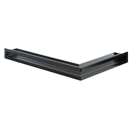 Nordflam krbová mřížka AERO pravá 58x38x6cm - černá