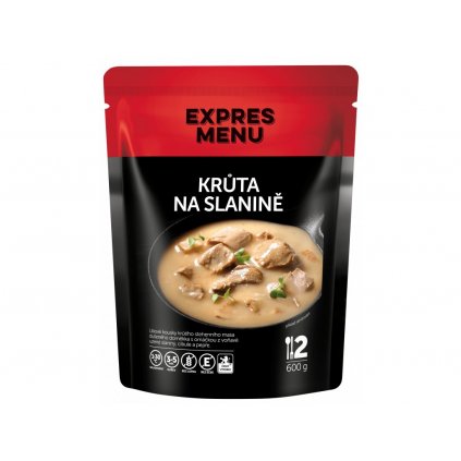 Expres Menu krůta na slanině 2 porce 600g