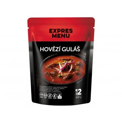 Expres Menu hovězí guláš 2 porce 600g