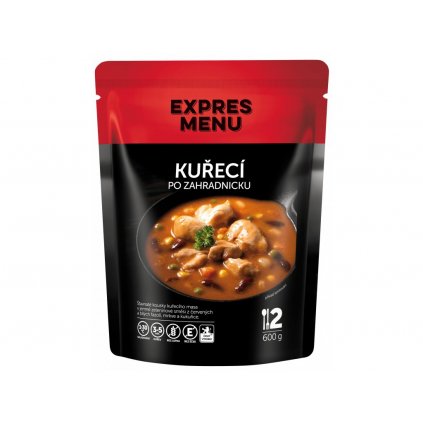 Expres Menu kuřecí po zahradnicku 2 porce 600g