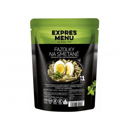 Expres Menu fazolky na smetaně 1 porce 300g