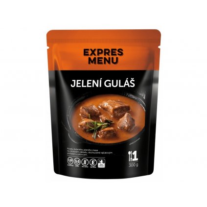 Expres Menu jelení guláš 1 porce 300g