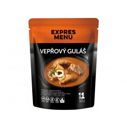 Expres Menu vepřový guláš 1 porce 300g