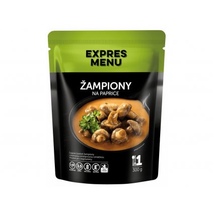 Expres Menu žampiony na paprice 1 porce 300g