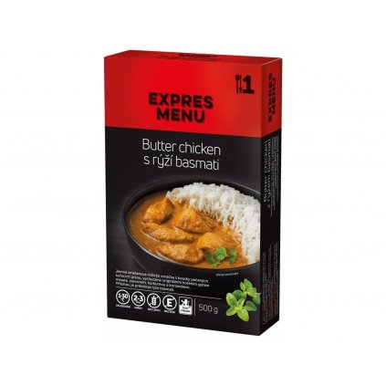 Expres Menu butter chicken s basmati rýží 1 porce 500g