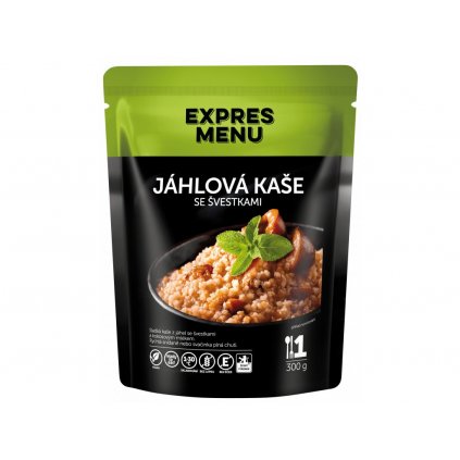 Expres Menu jáhlova kaše se švestkami 1 porce 300g