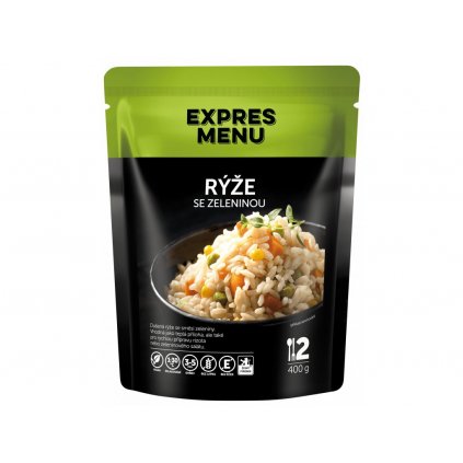 Expres Menu rýže se zeleninou 2 porce 400g