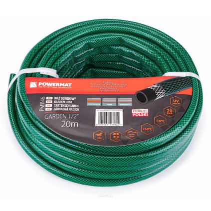 POWERMAT Zahradní hadice 1/2" 20m 3-vrstvá GARDEN PM1146