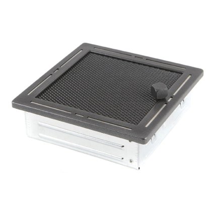 Krbová mřížka 16x16 cm, PREMIUM TREND grafit s žaluzií