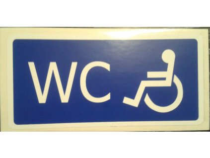 Tabulka - WC invalidé