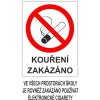 Tabulka - Kouření zakázáno ve všech prostorách školy je rovněž zakázáno používat elektronické cigarety