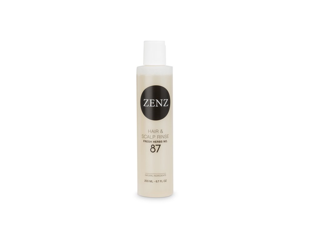 zenz no 87 fresh herbs hair and scalp rinse