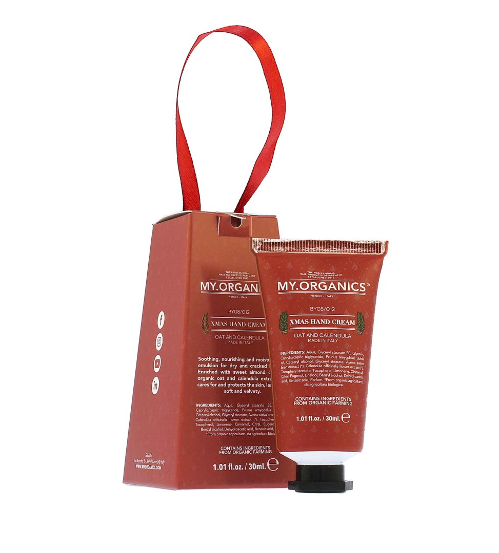 My.Organics Xmas Hand Cream Oat And Calendula krém na ruce 30 ml