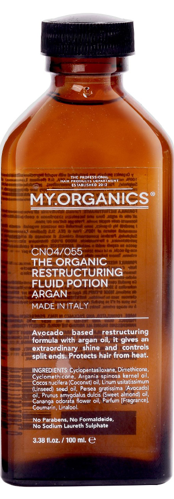 THE ORGANIC RESTRUCTURING FLUID POTION ARGAN Objem: 100 ml