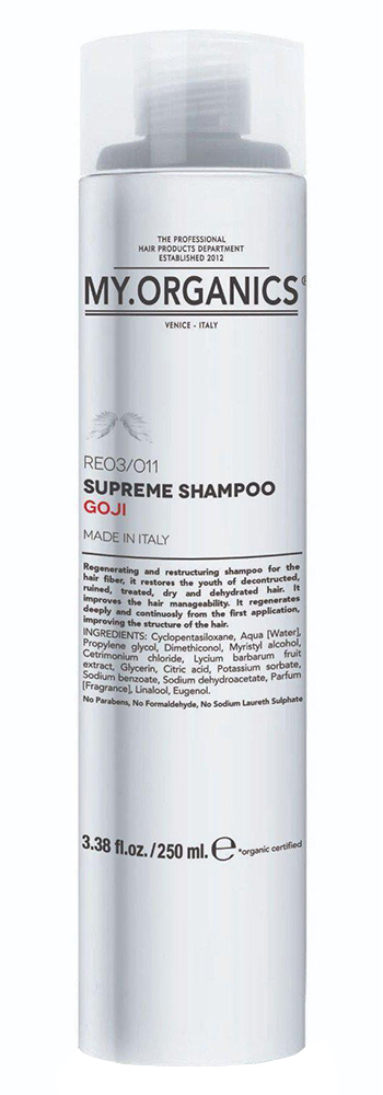 SUPREME SHAMPOO GOJI Objem: 250 ml