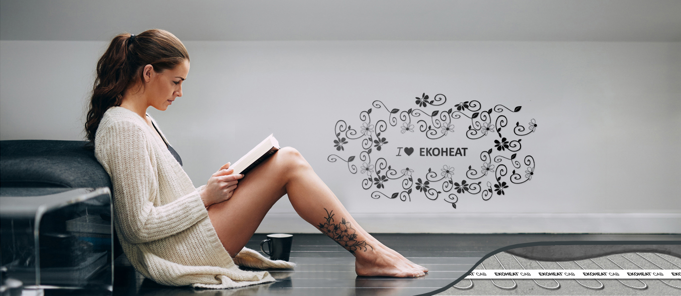 EKOHEAT dívka tetování