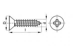 šroub 2,9x13mm