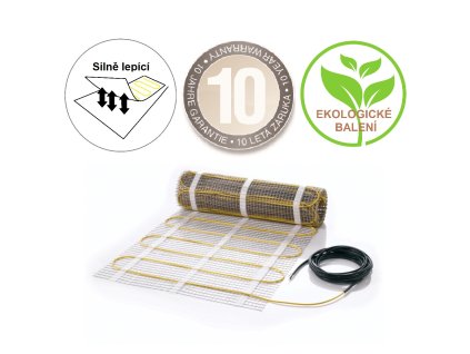 EKOHEAT MAT 100 V1 lepidlo, záruka, ekologické balení CZ