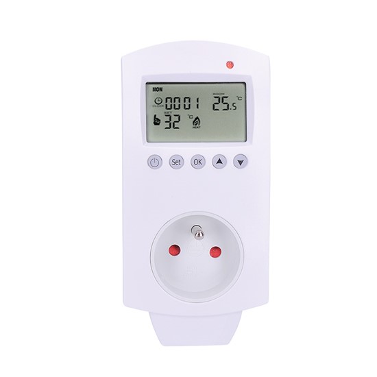 Zásuvkový termostat Solight DT40