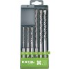 Vrtáky SDS PLUS do betonu 6ks 5 8x110mm,8 12x160mm 1