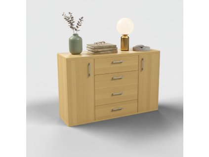 komoda s doplňky změněno na střední