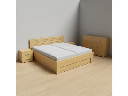 axa postel+ komoda a n.s