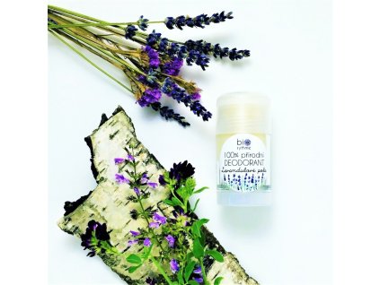 100% přírodní deodorant Levandulové pole