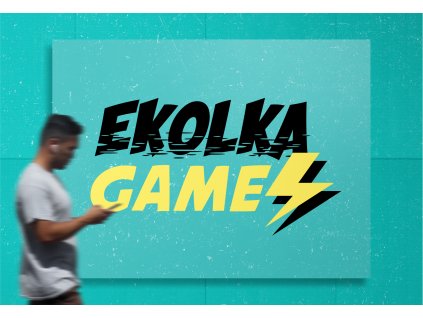 Ekolka games brand for social media RGB plakat