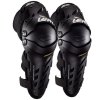 Leatt dual axis knee guard black pair