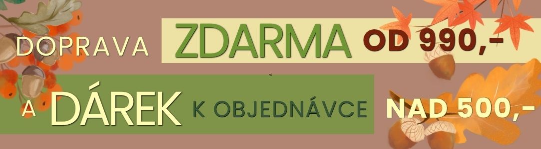 DOprava od 990 Kč zdarma