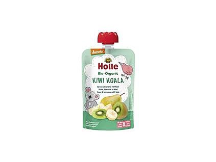 Holle BIO pyré Kiwi Koala Hruška a banán s kiwi 100 g