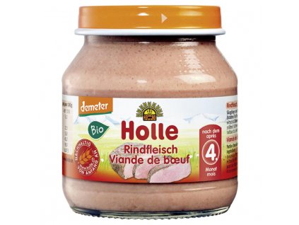 Holle BIO přesnídávka s hovězím 125 g