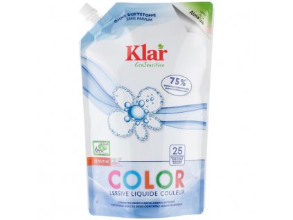 Klar Prací gel sensitive Color 1,5 l