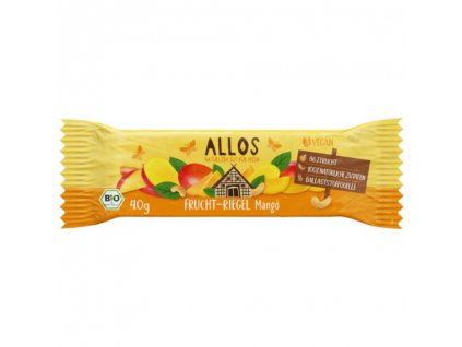 Allos BIO Ovocná tyčinka Mango 40 g