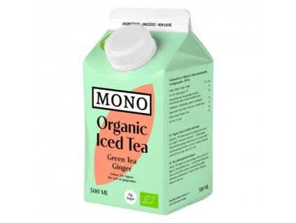 Mono tee Zelený čaj se zázvorem 500 ml
