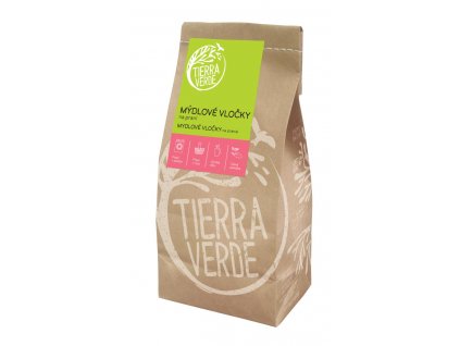 Tierra Verde mydlove vlocky pap sacek 400 g